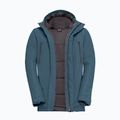 Gefütterte Jacke Herren Jack Wolfskin Glacier Shield aluminium blue 9
