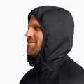 Trekking Hoodie Sweatshirt Herren Jack Wolfskin Peak District Hooded Full Zip black 4