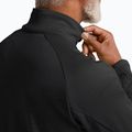 Herren-Trekking-Fleecejacke Jack Wolfskin Peak District Full Zip schwarz 5