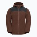 Herren-Fleecejacke Jack Wolfskin Kammweg Pile Fz hot choc 7
