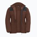 Herren-Fleecejacke Jack Wolfskin Kammweg Pile Fz hot choc 9