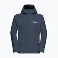 Regenjacke Herren Jack Wolfskin Tempest 2l midnight sky 8