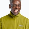 Fleece Hoodie Sweatshirt Herren Jack Wolfskin Taunus Fz chartreuse 4