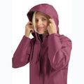 Damen Regenjacke Jack Wolfskin Trailtime 2L raisin 5