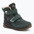 Kinderschuhe Jack Wolfskin Polar Bear-B Texapore Mid Vc mystic green
