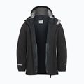 Kinder 3in1 Jack Wolfskin Iceland Jacke 3IN1 schwarz 4