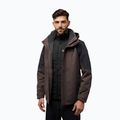 Herren 3in1 Jack Wolfskin Romberg 3In1 peat Jacke