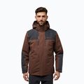 Herren 3in1 Jacke Jack Wolfskin Jasper 3In1 hot choc
