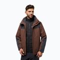 Herren 3in1 Jacke Jack Wolfskin Jasper 3In1 hot choc 4