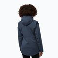 Damen 3in1 Jack Wolfskin Hunberg Jacke midnight sky 2