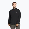 Fleecejacke für Herren Jack Wolfskin Taunus 100 Half Zip black