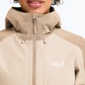 Regenjacke Damen Jack Wolfskin Wildbound 2L oyster 4