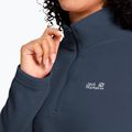 Fleecejacke für Damen Jack Wolfskin Taunus 100 Half Zip midnight sky 4