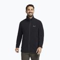 Fleecejacke für Herren Jack Wolfskin Taunus 100 Full Zip black