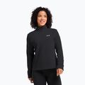 Fleecejacke für Damen Jack Wolfskin Taunus 100 Half Zip black