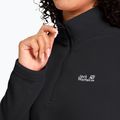 Fleecejacke für Damen Jack Wolfskin Taunus 100 Half Zip black 4