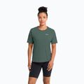 Damen-Trekking-T-Shirt Jack Wolfskin Prelight Suncool Duro sago palm
