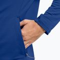 Herren-Trekkingsweatshirt  Jack Wolfskin Litestride Full Zip blue orchid 5