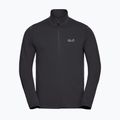 Herren-Trekkingsweatshirt  Jack Wolfskin Litestride Full Zip black 7