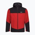 Regenjacke Herren Jack Wolfskin Rockpaw 3L siren red 7
