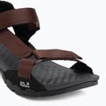 Herrensandalen Jack Wolfskin Ridge dark mahogany 7