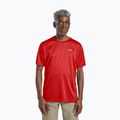 Herren Trekking T-Shirt Jack Wolfskin Tech T siren red