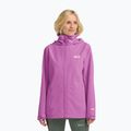 Regenjacke Damen Jack Wolfskin Trailtime 2L foxglove