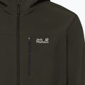 Herren-Windjacke Jack Wolfskin Wild Winds Hooded obsidian moss 6