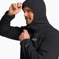 Herren-Windjacke Jack Wolfskin Wild Winds Hooded black 4