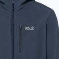 Herren-Windjacke Jack Wolfskin Wild Winds Hooded midnight sky 6