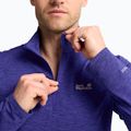 Fleecejacke für Herren Jack Wolfskin Trail Half Zip glow ink 3
