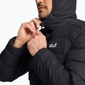 Herren-Daunenjacke Jack Wolfskin Wild Pass Down Hoody black 4