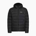 Herren-Daunenjacke Jack Wolfskin Wild Pass Down Hoody black 7
