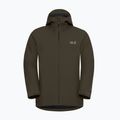 Gefütterte Herrenjacke Jack Wolfskin Wisper Ins obsidian moss 7