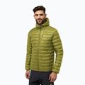 Herren-Daunenjacke Jack Wolfskin Passamani Down Hoody khaki green