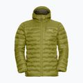 Herren-Daunenjacke Jack Wolfskin Passamani Down Hoody khaki green 6