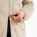 Fleecejacke für Damen Jack Wolfskin High Curl Coat oyster 5