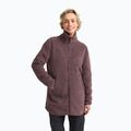 Fleecejacke für Damen Jack Wolfskin High Curl Coat sheer plum