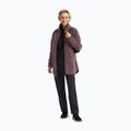 Fleecejacke für Damen Jack Wolfskin High Curl Coat sheer plum 2