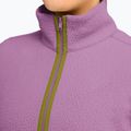 Fleecejacke für Damen Jack Wolfskin Lite Curl Full Zip vivid orchid 4