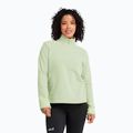 Fleecejacke für Damen Jack Wolfskin Taunus 100 Half Zip melon