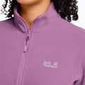 Fleecejacke für Damen Jack Wolfskin Taunus 100 Full Zip vivid orchid 4
