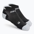 CEP Ultralight No Show schwarz/hellgrau Herren Kompressions-Laufsocken