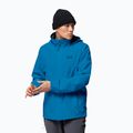 Jack Wolfskin Herren Stormy Point Regenjacke blau 1111141_1361