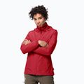 Jack Wolfskin Damen Stormy Point Regenjacke rot 1111201_2178