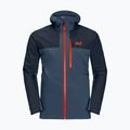 Jack Wolfskin Herren Hardshelljacke Go Hike navy blau 1114051_1383