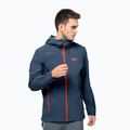 Jack Wolfskin Herren Highest Peak 2.5L Regenjacke navy blau 1114961_1383