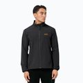 Jack Wolfskin Crestview Herren Softshell Jacke schwarz 1305471_6000