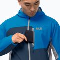 Jack Wolfskin Eagle Peak II Herren Softshell Jacke blau 1306911_1361 3