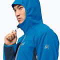 Jack Wolfskin Eagle Peak II Herren Softshell Jacke blau 1306911_1361 4